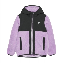 COLOR KIDS COLOR KIDS Teddy Fleece Jacket - W. Hood, violet tulle, 2023