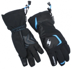 BLIZZARD BLIZZARD Reflex junior ski gloves, black/blue