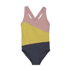 COLOR KIDS COLOR KIDS Swimsuit Colorblock-5077-Coral Blush, 2025