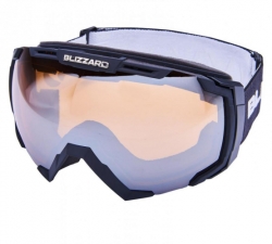 lyžařské brýle BLIZZARD Ski Gog. 926 DAVZSO , black , amber2, silver mirror, AKCE