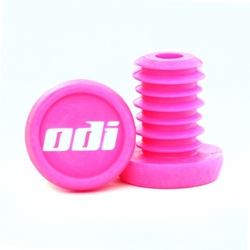 Koncovky řidítek ODI "Push-in" NEW plast růžové