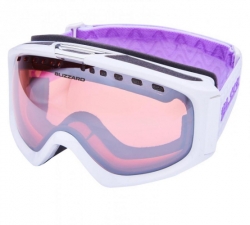 lyžařské brýle BLIZZARD Ski Gog. 933 MDAVZS, white shiny, rosa2, silver mirror, AKCE