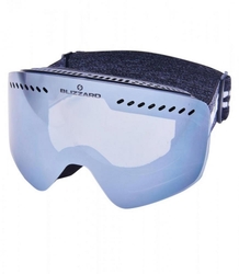 lyžařské brýle BLIZZARD Ski Gog. 983 DAZO, black, amber2, silver mirror