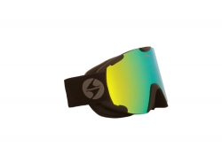 lyžařské brýle BLIZZARD Ski Gog. 938 MAVZO, black matt, smoke, yellow revo, high tech antifog
