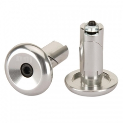 Koncovky řidítek ODI Aluminium End Plugs - Silver