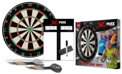 Šipky s terčem XQ MAX Dartboard STARTER SET EUROPE 46 cm