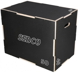 Plyometrická bedna dřevěná Sedco BLACKWOOD PLYOBOX 40/50/60 cm