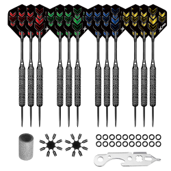 Sada XQMax SET šipky 12x22g Steel + příslušenství