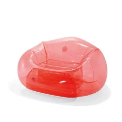 Nafukovací křeslo INTEX 66501 TRANSPARENT BEANLESS BAG