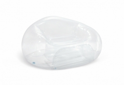 Nafukovací křeslo INTEX 66500 TRANSPARENT BEANLESS BAG