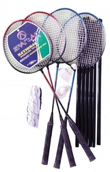 Badmintonový set se sítí Spartan pro 4 hráče