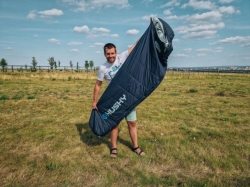 Ultralehký třísezónní spacák Mantilla dark blue ***ZDARMA DOPRAVA***