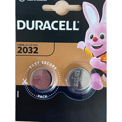 Baterie knoflíková CR 2032 Lithium Duracell blistr 2 ks