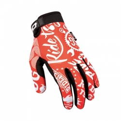Rukavice TSG "DW" Gloves - Red Sticky, XXS