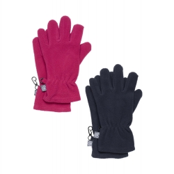 COLOR KIDS COLOR KIDS Gloves Fleece - 2 Pcs. Set., vivacious, 2023