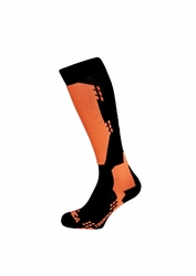 lyžařské ponožky TECNICA TECNICA Touring ski socks, black/orange
