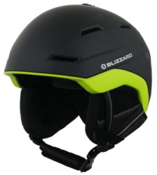 BLIZZARD BLIZZARD Bormio ski helmet, black matt/neon yellow matt