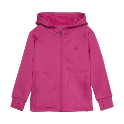 COLOR KIDS COLOR KIDS Fleece Jacket W. Hood, vivacious, 2023