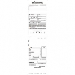 WINTERSTEIGER WINTERSTEIGER Printing Forms KG Drivetronic German without labels, 500 pcs.