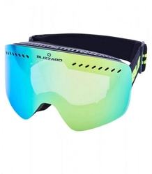 lyžařské brýle BLIZZARD Ski Gog. 983 MDAVZO, black matt, smoke2, yellow REVO