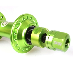 Náboj přední BMX 34R ROTO FRONT HUB 36 děr, stříbrný