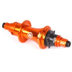 Náboj zadní BMX 34R ROTO REAR HUB 36 děr, oranžový, RHD