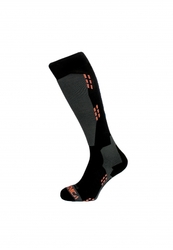 lyžařské ponožky TECNICA TECNICA Merino ski socks, black/orange