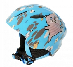 helma BLIZZARD Magnum ski helmet junior, blue cat shiny, AKCE