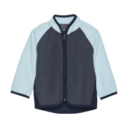 COLOR KIDS COLOR KIDS Baby Fleece Jacket -Colorblock, aqua/esque, 2023