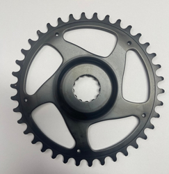 Převodník Bosch 38 z/řetězová linka 50,0 mm, k pohonu Bosch 3 gen., KMC, černý