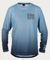 Dres TSG Grip jersey dlouhý rukáv Steel blue fade, M