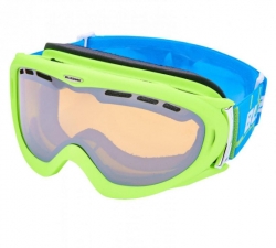 lyžařské brýle BLIZZARD Ski Gog. 905 MDAVZFO, neon green matt, amber2-3, blue mirror, photo, AKCE