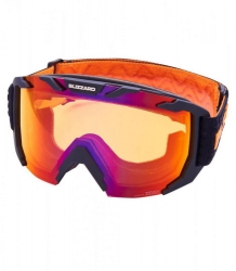 lyžařské brýle BLIZZARD Ski Gog. 925 MDAZWO, black matt, orange1, infrared REVO SONAR, AKCE