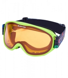 lyžařské brýle BLIZZARD Ski Gog. 929 DAO, neon green, amber1, AKCE