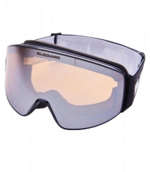 lyžařské brýle BLIZZARD Ski Gog. 931 DAZO, black, amber2, silver mirror, AKCE