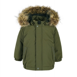 COLOR KIDS COLOR KIDS Parka w. fake fur, AF 10.000, dark olive 740633.9526, 2022