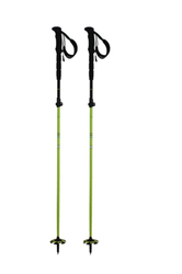 BLIZZARD Tour telescopic ski poles, black/lime green