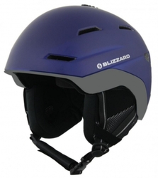 helma BLIZZARD Bormio ski helmet, blue matt/anthracite metallic matt, AKCE