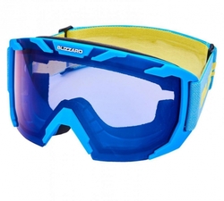 lyžařské brýle BLIZZARD Ski Gog. 925 MDAZO, neon blue matt, smoke2, blue mirror, AKCE