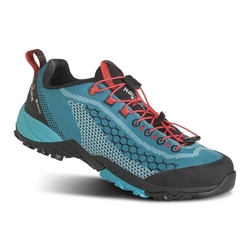 boty KAYLAND Alpha Knit Ws Gtx, turquoise/red