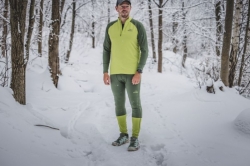 Termoprádlo Active Winter Triko Tromi zip M bright green ***ZDARMA DOPRAVA***