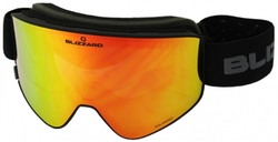 lyžařské brýle BLIZZARD Ski Gog. 912 MDAVPO, black matt, smoke2, silver mirror, polarized