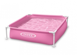 57172 Dětský bazén Mini Frame 122 x 122 x 30 cm růžový