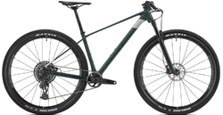 MONDRAKER Podium Carbon, translucent green carbon/racing silver, 2023