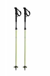 BLIZZARD BLIZZARD Tour telescopic ski poles, black/lime green