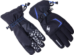 BLIZZARD Reflex ski gloves, black/blue