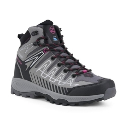 TREZETA TREZETA Thunder Mid Ws Wp, Grey/Fuchsia