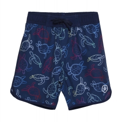 COLOR KIDS COLOR KIDS Swim Shorts - AOP, goji berry 720144.4552, 2023