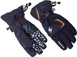 BLIZZARD BLIZZARD Reflex ski gloves, black/orange