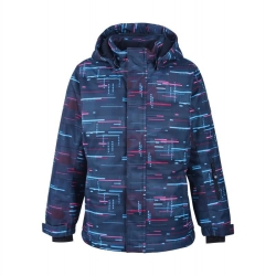 COLOR KIDS COLOR KIDS Ski jacket AOP, AF 10.000, total eclipse 740684.7850, 2022